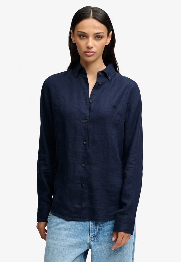 Superdry & Co Button-down blouse - richest navy