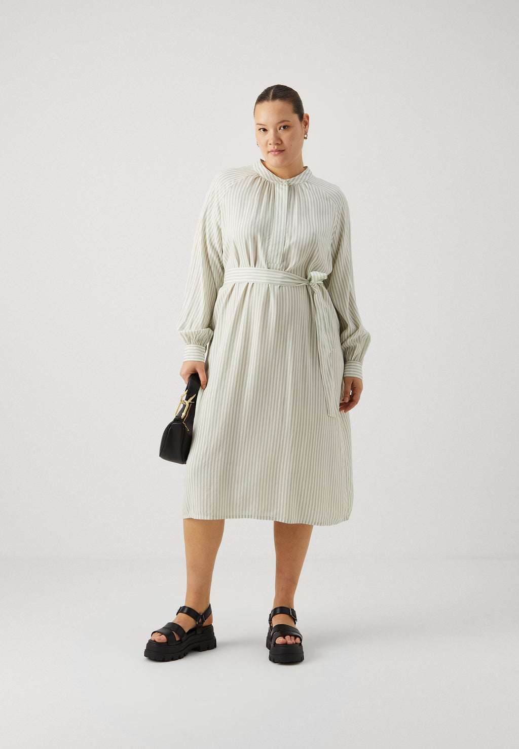 CARLONNIE LIFE STRIPE DRESS Media 2