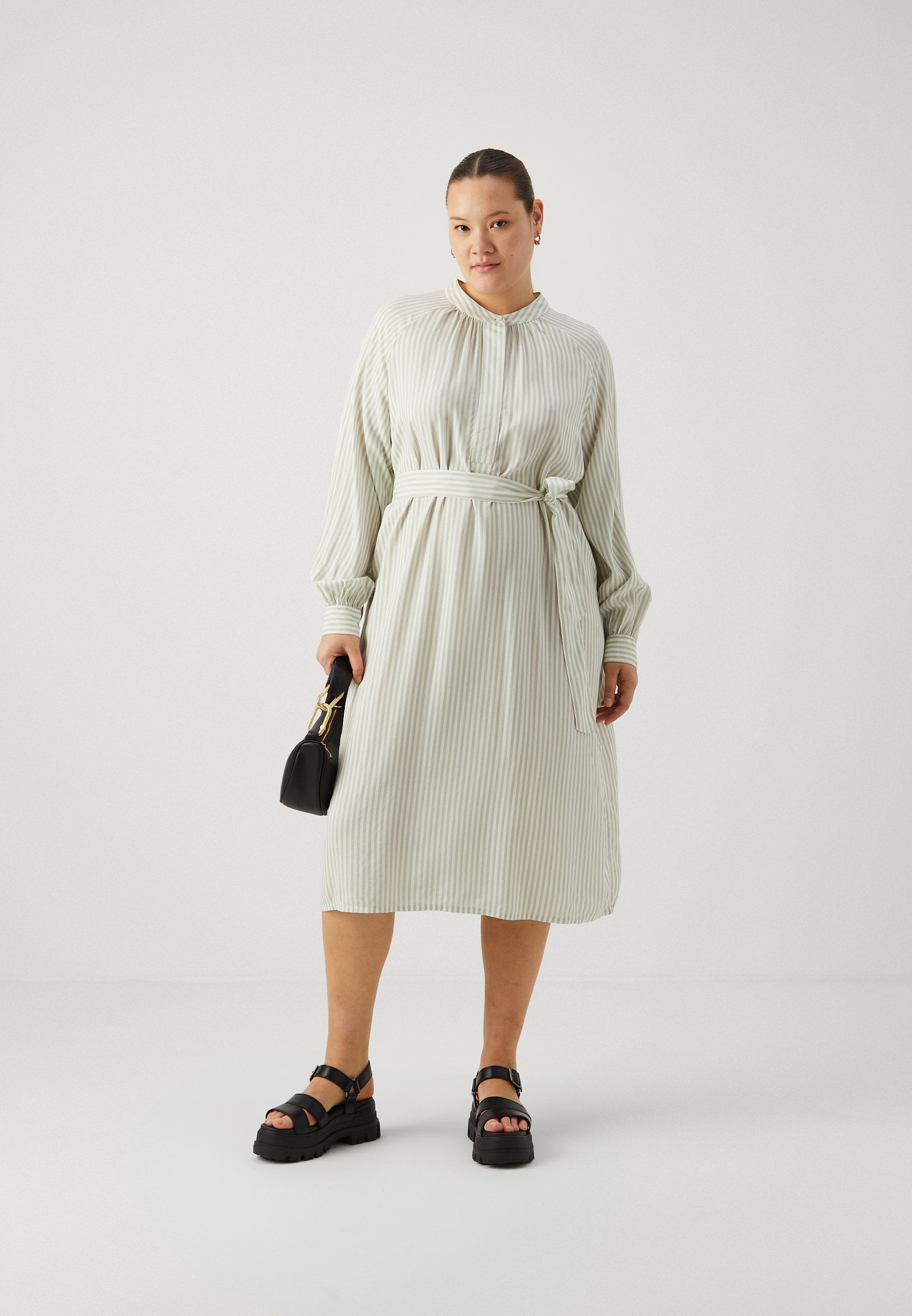 CARLONNIE LIFE STRIPE DRESS Media 2