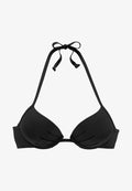 s.Oliver Bikini top - schwarz