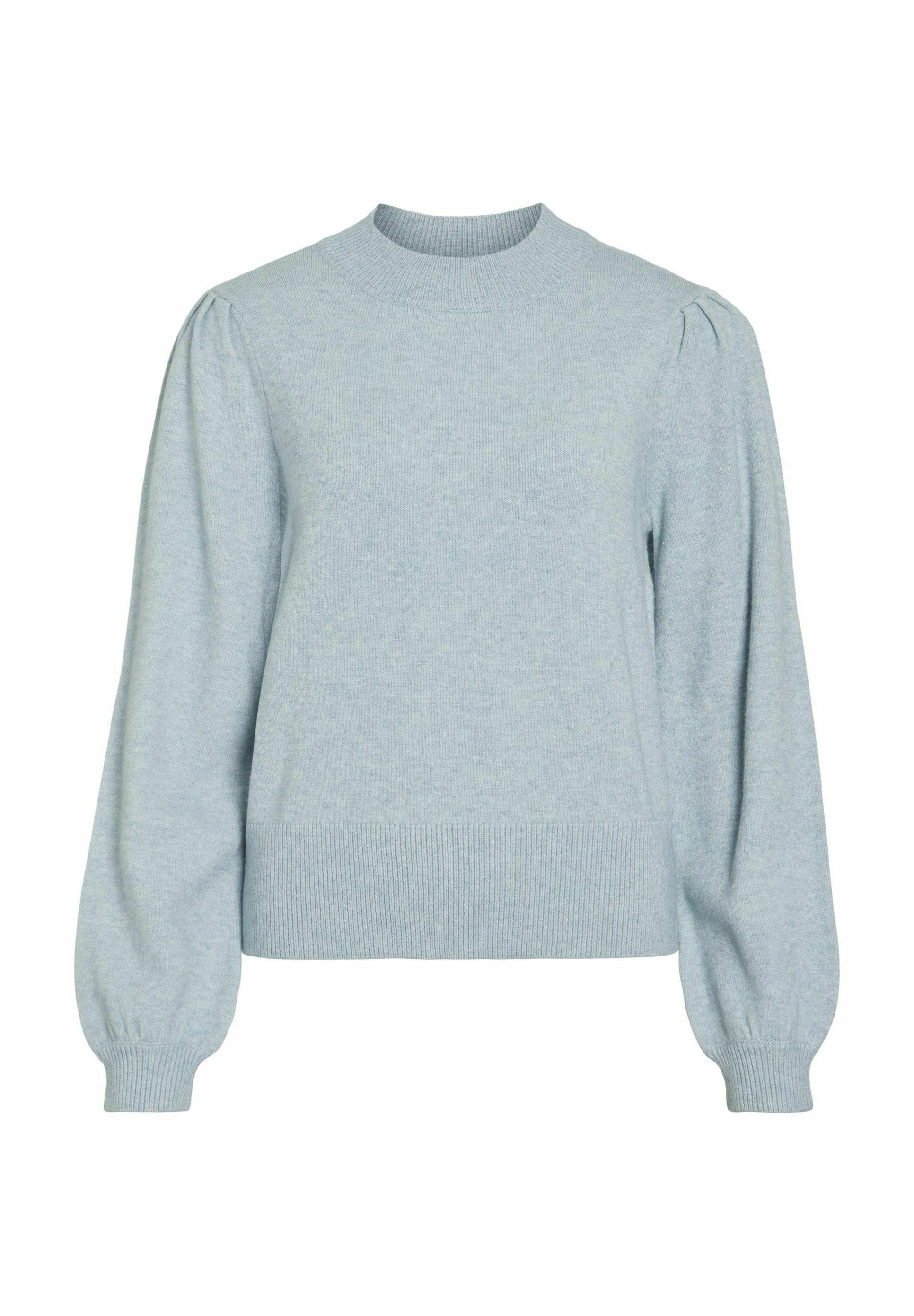 VILA VIRIL TURTLE-NK BALLOON L/S TOP - NOOS
