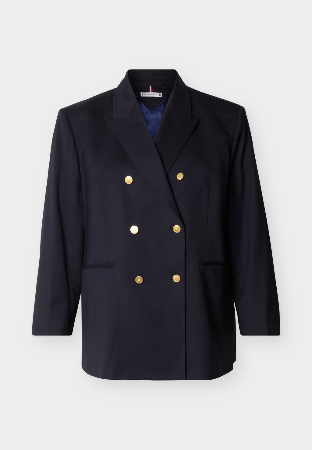 CURVE TIMELESS WOOL BLEND RELAXED BLAZER Media 1