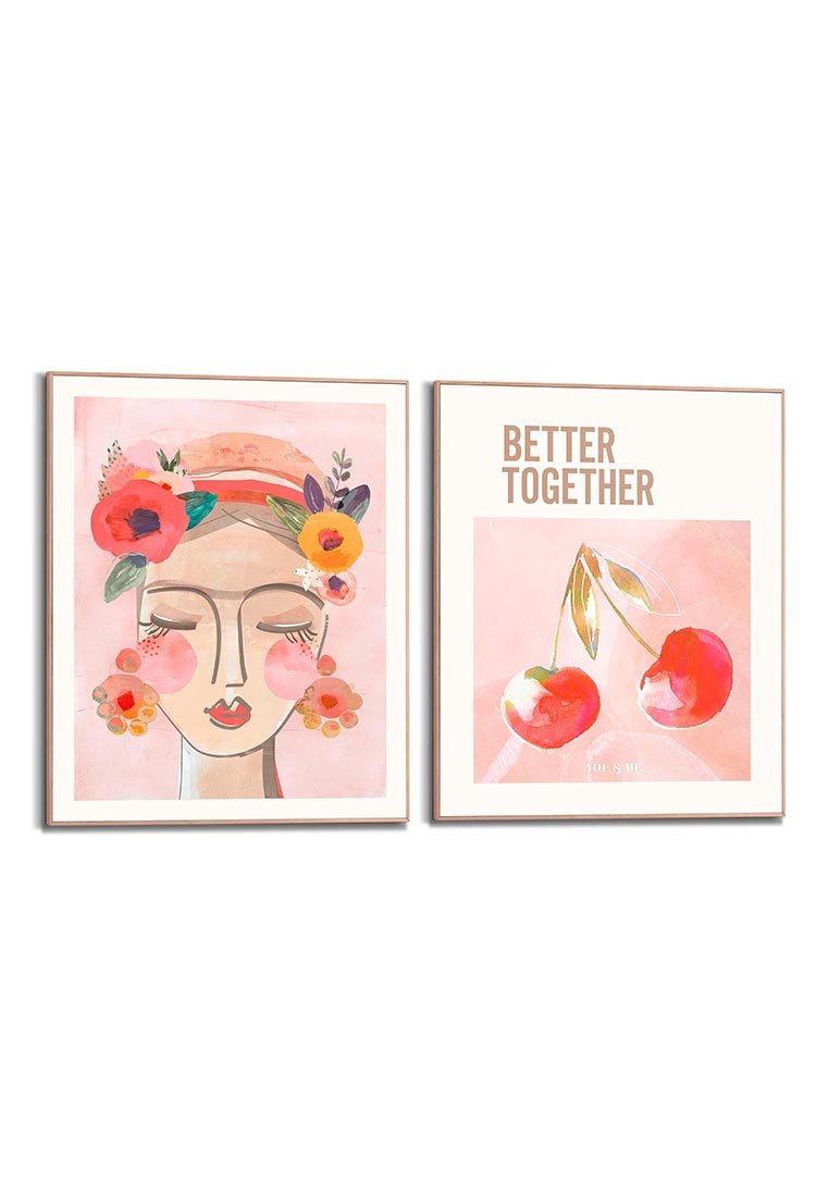 Orange Wallz HAPPY CHERRIES 2 PACK