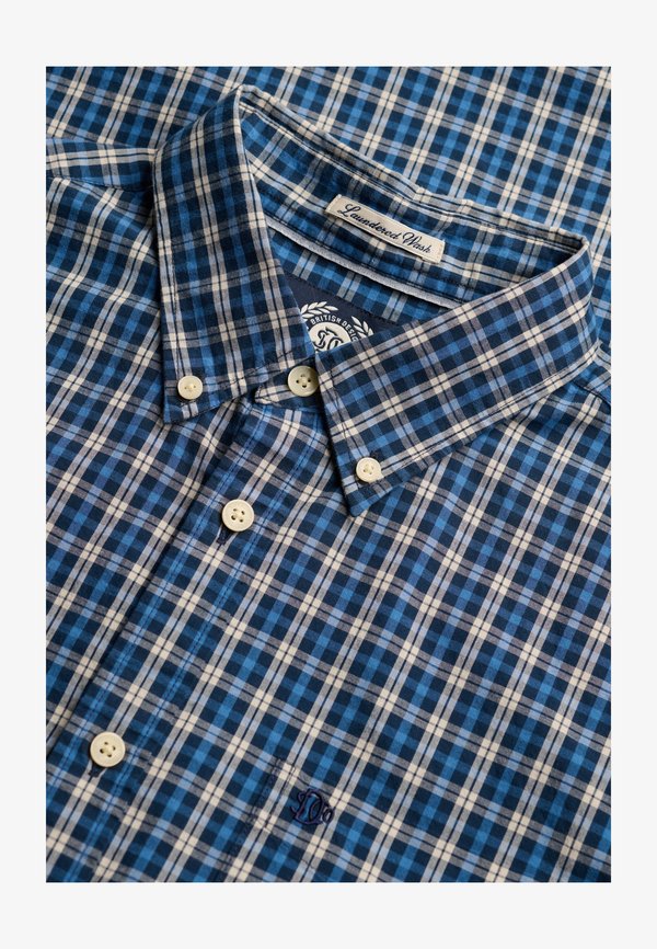 Superdry & Co Shirt - quays navy check