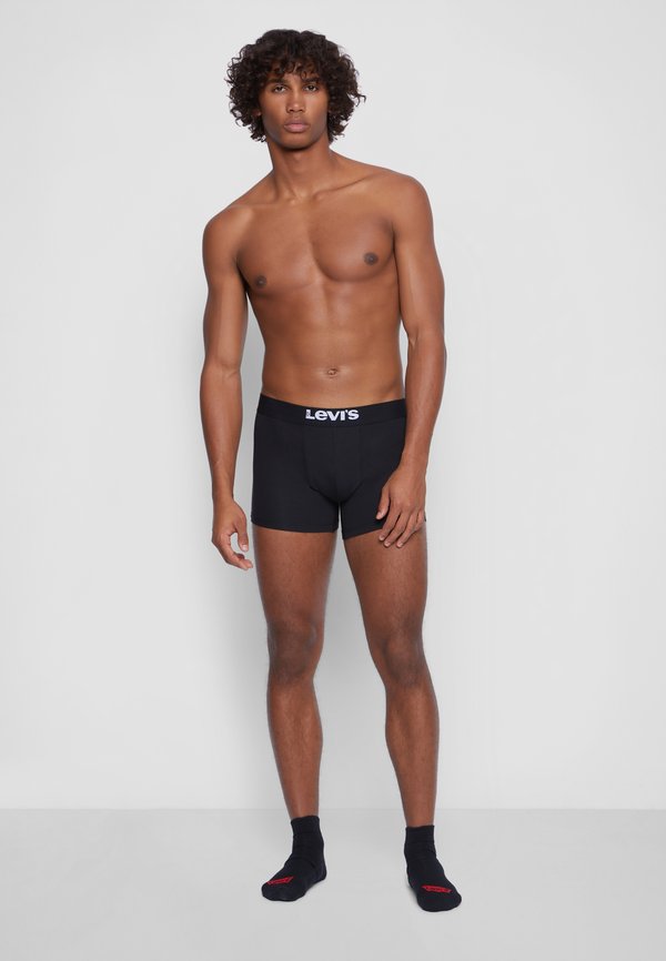 Levi's® MEN BASIC BRIEF 6 PACK - Boxer briefs - black/grey melange