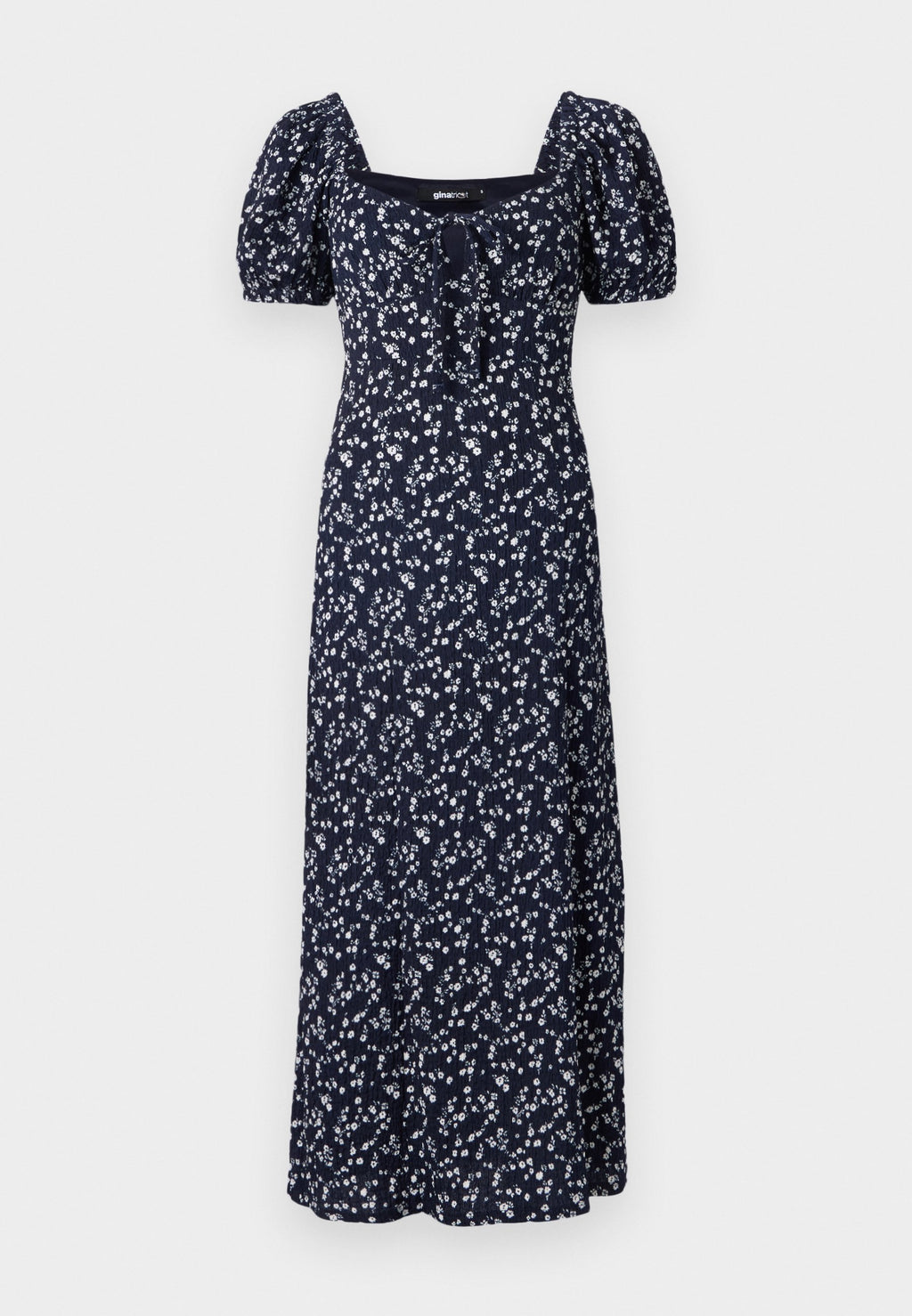 Gina Tricot PUFF SLEEVE MIDI DRESS