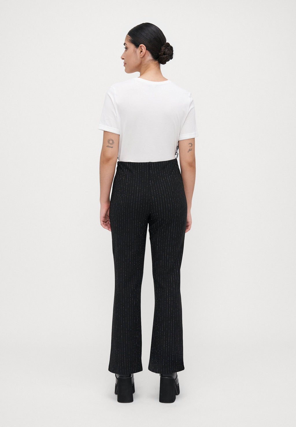 ONLLISA SHINE PINSTRIPE FLARED Media 4