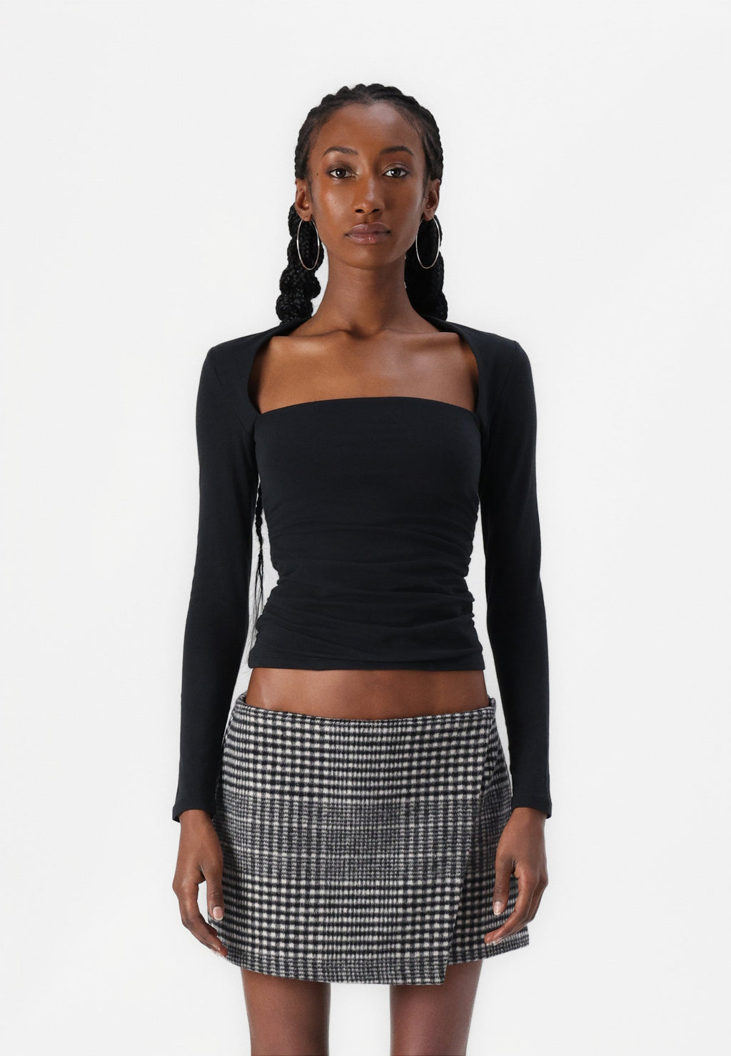 Abercrombie & Fitch The A&F Ava Long-Sleeve Top