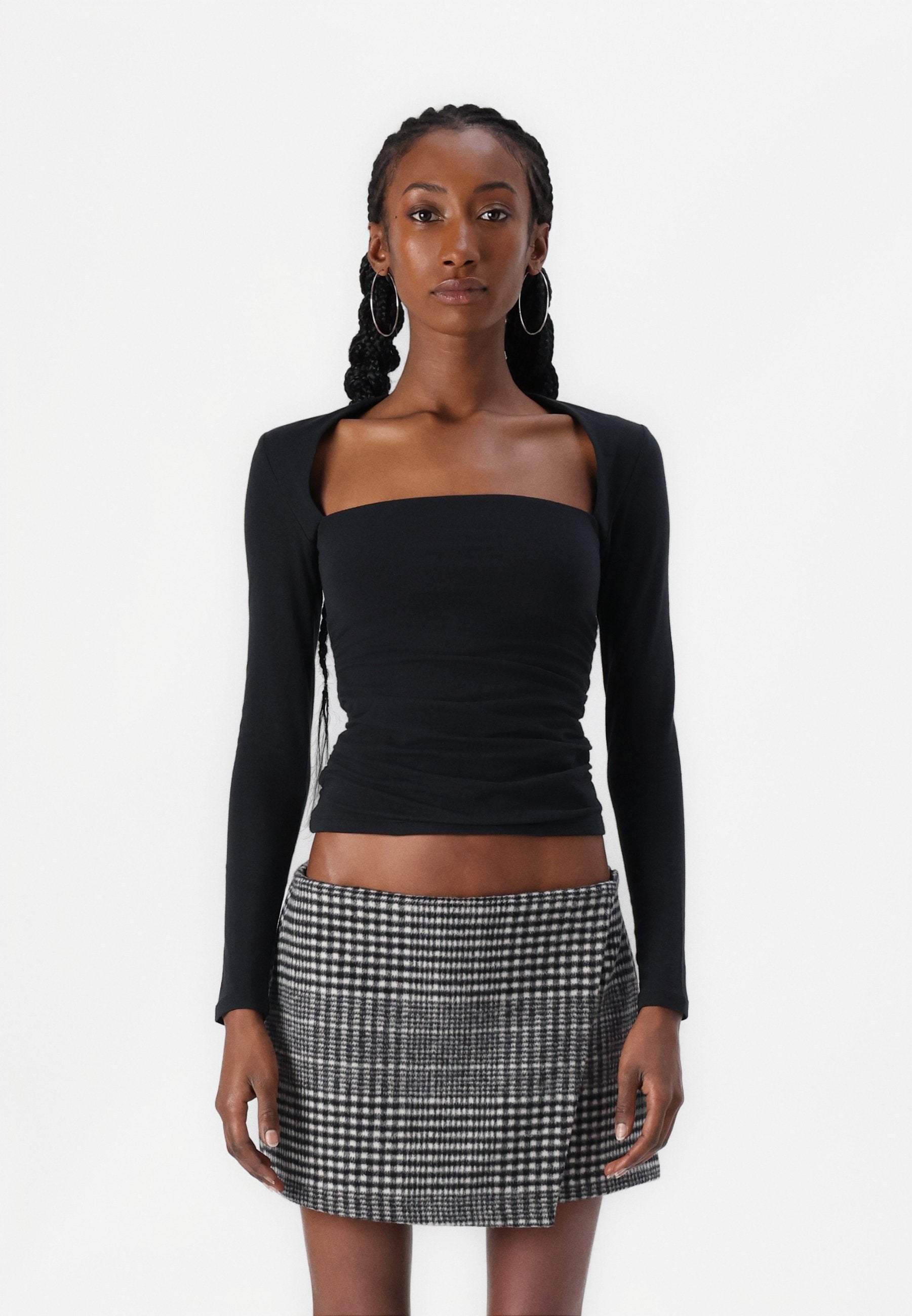 Abercrombie & Fitch The A&F Ava Long-Sleeve Top