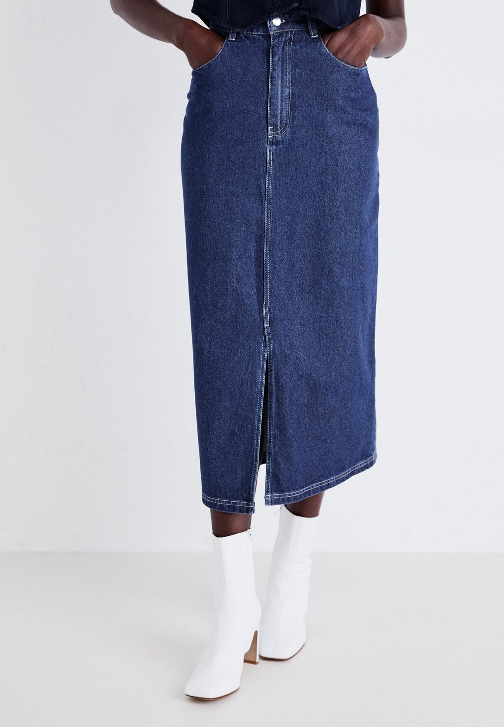 Denim Project DPMDPWRELAXED DENIM MAXI SKIRT