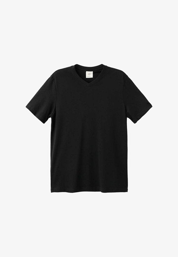 Mango ADULT - Basic T-shirt - black