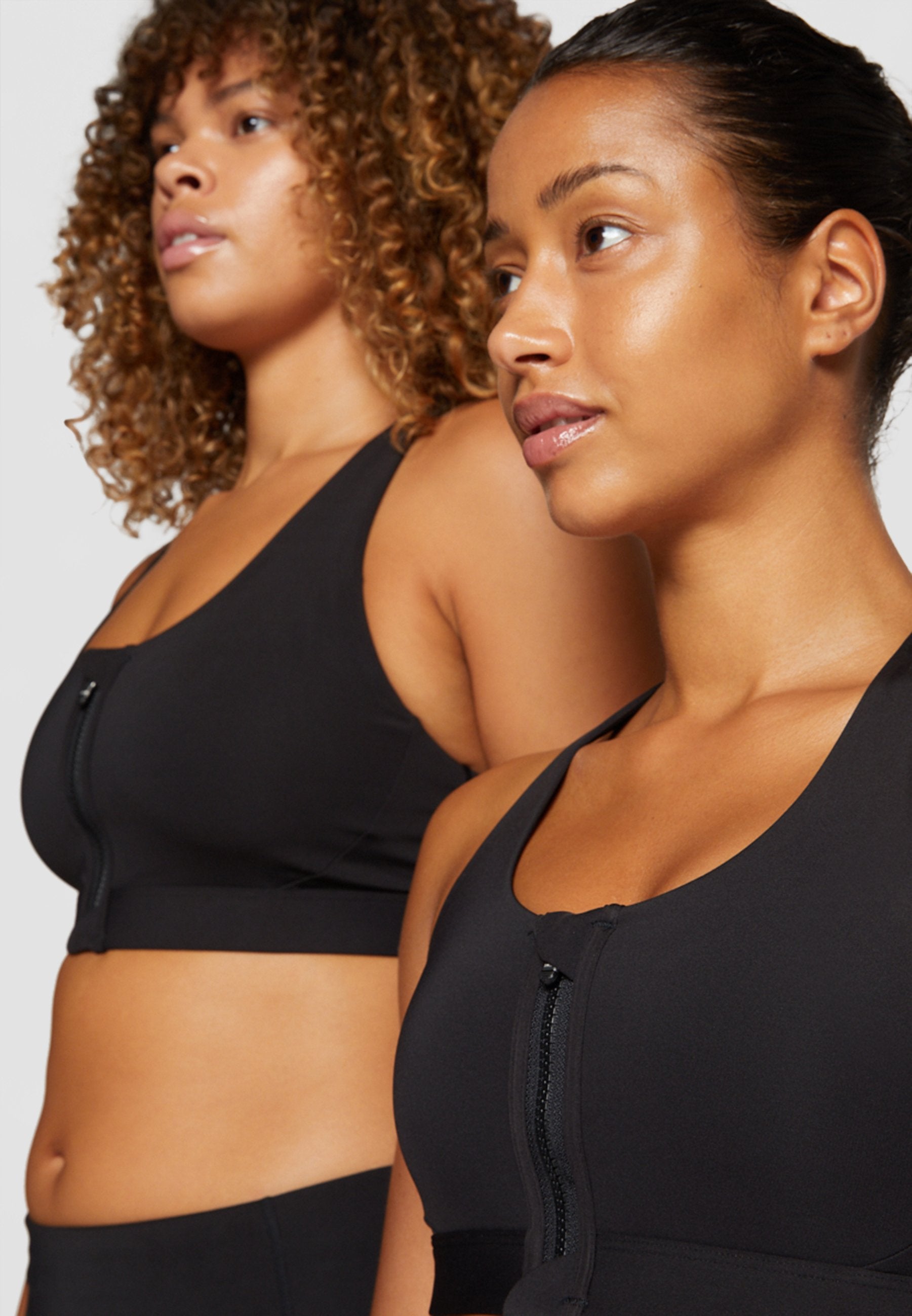 Athleta ULTIMATE ZIP FRONT BRA A-C