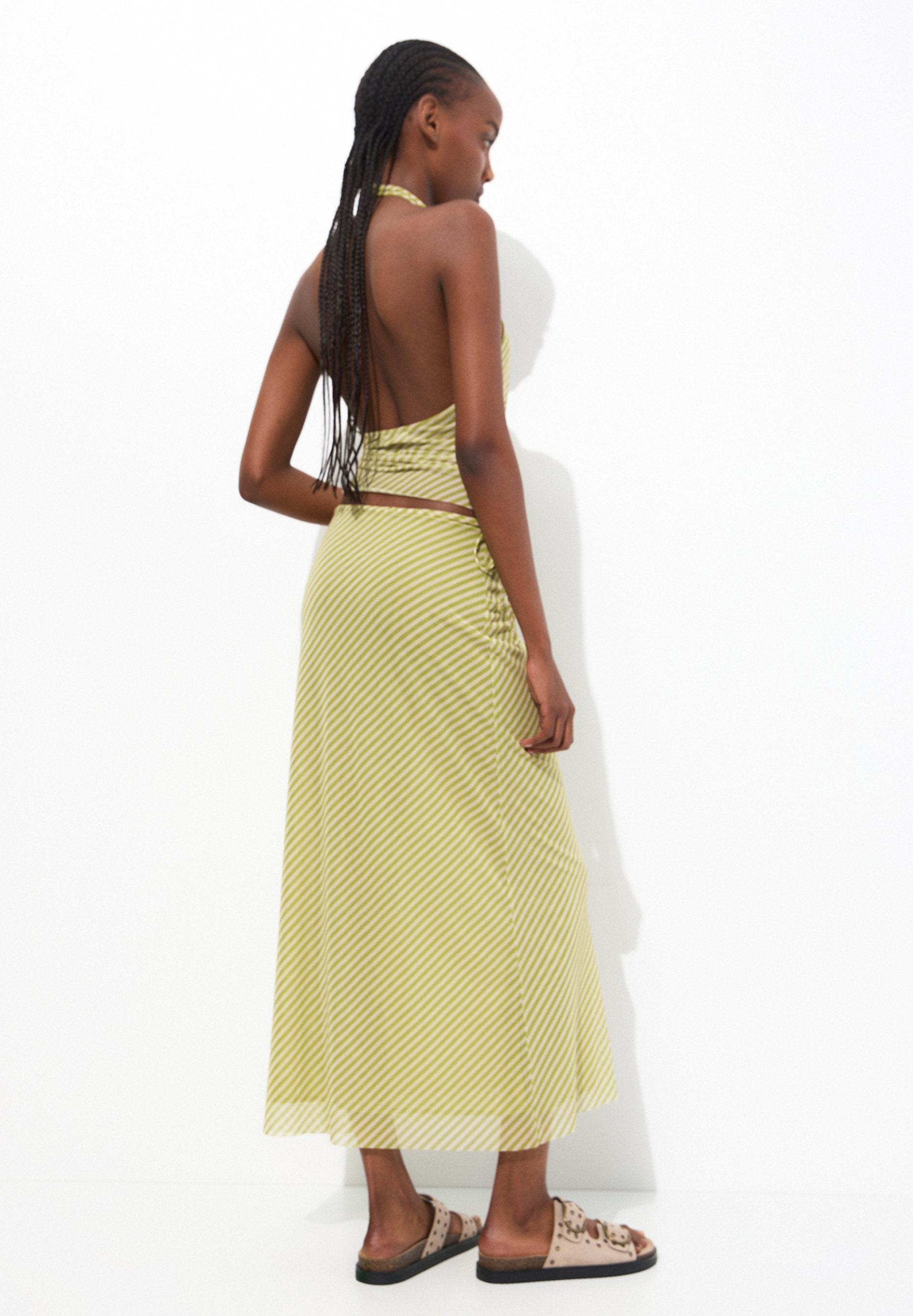 PULL&BEAR STRIPED - MIDI