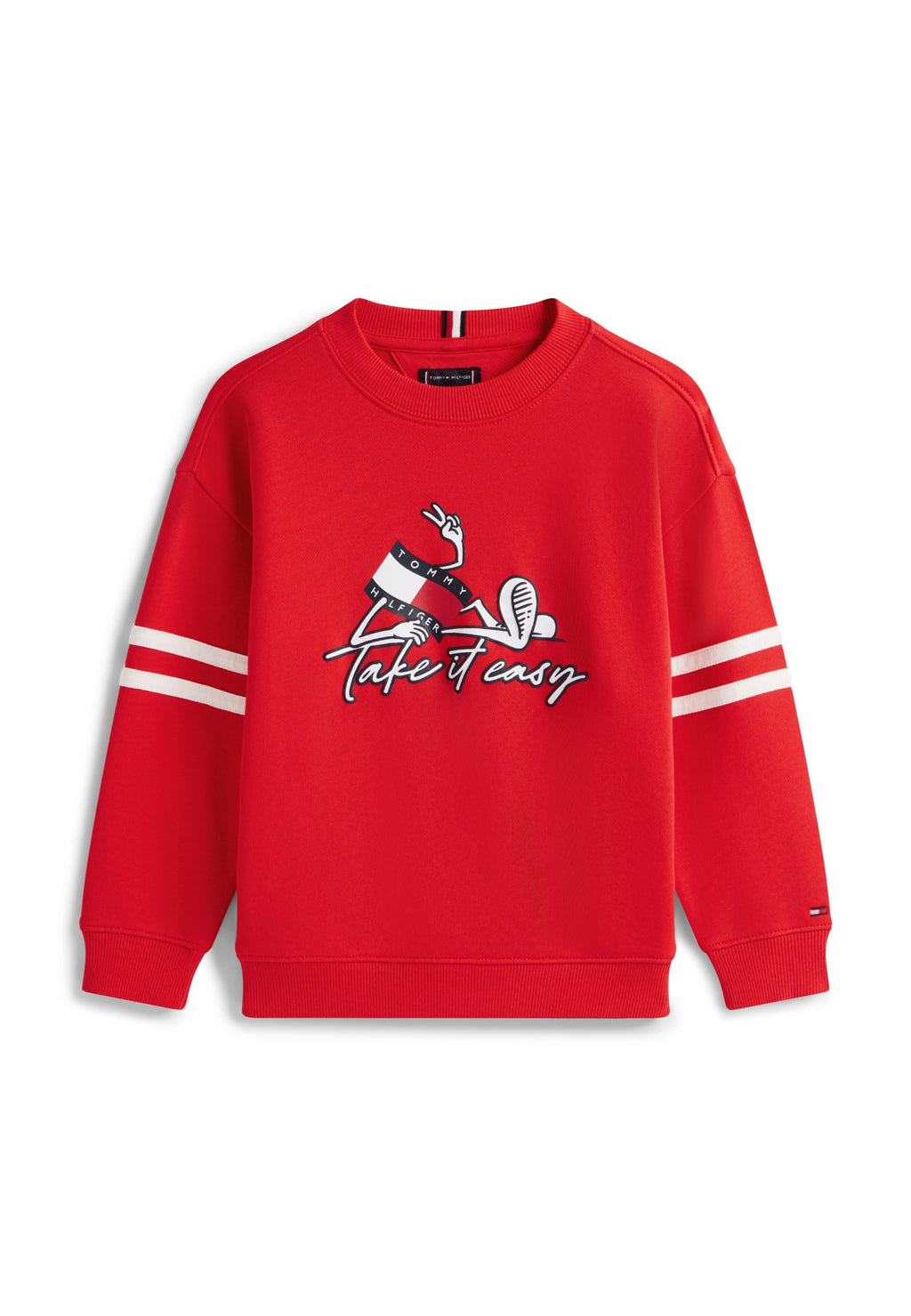 WAVY FLAG GRAPHIC TERRY SWEATSHIRT Media 1
