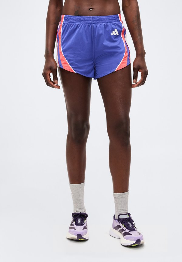 adidas Performance ADIZERO - Sports shorts - dual indigo/semi lucid red/white