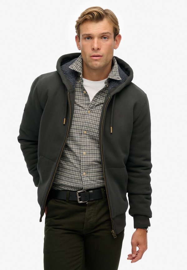 Superdry & Co Zip-up sweatshirt - noir
