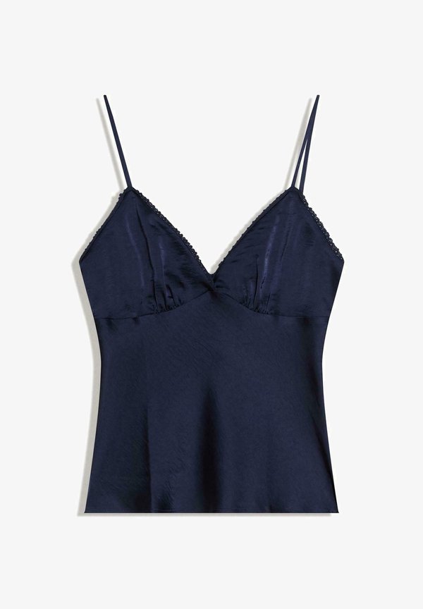 Bershka Top - royal blue