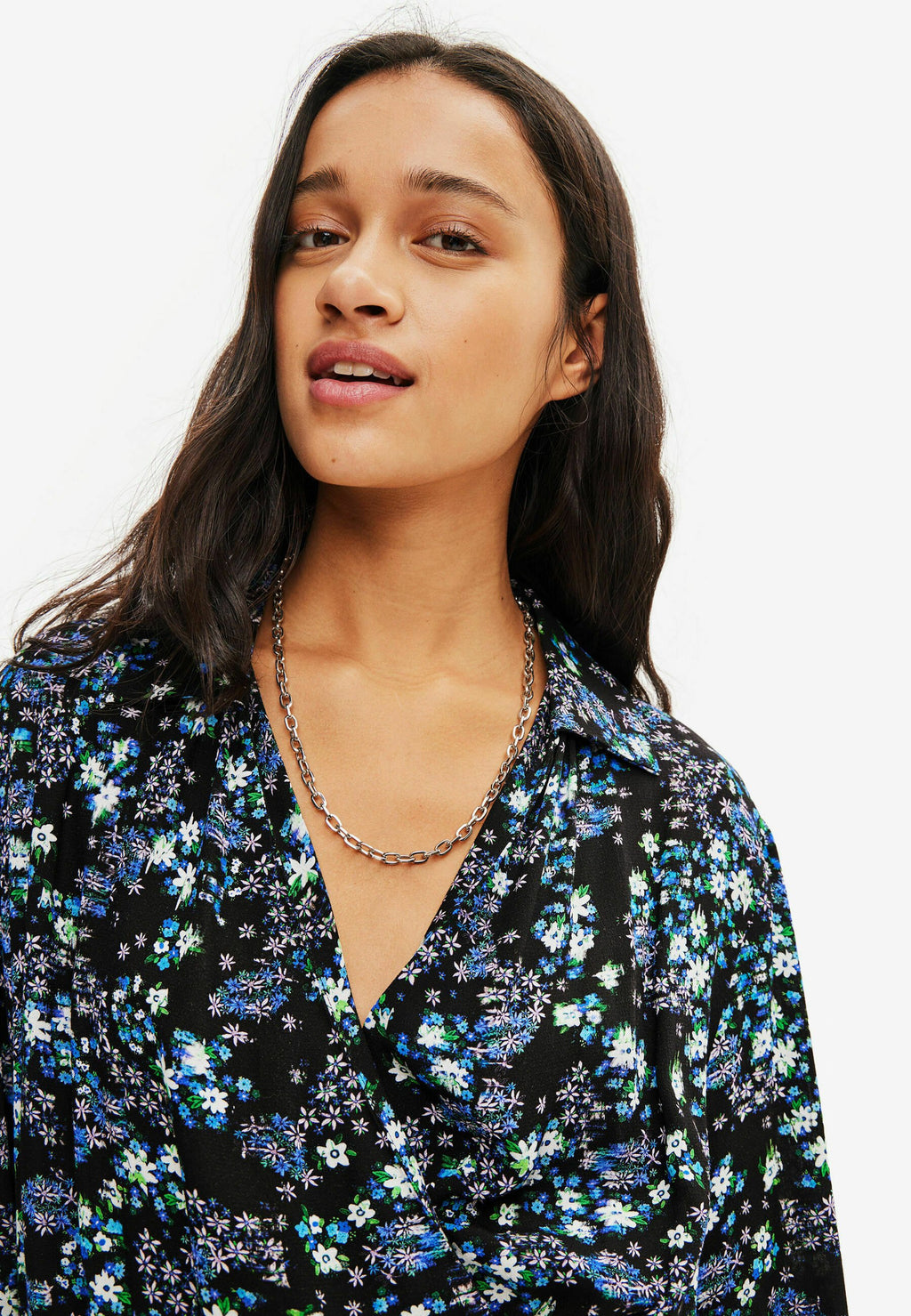 Desigual SHORT FLORAL WRAP