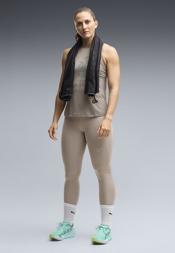 Puma W PUMA X HYROX TAD ESSENTIAL FL TIGHT - Leggings - mouse gray
