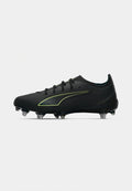 Puma ULTRA 6 ULTIMATE MXSG - Soft-ground football boots - black/fizzy light/green terrain