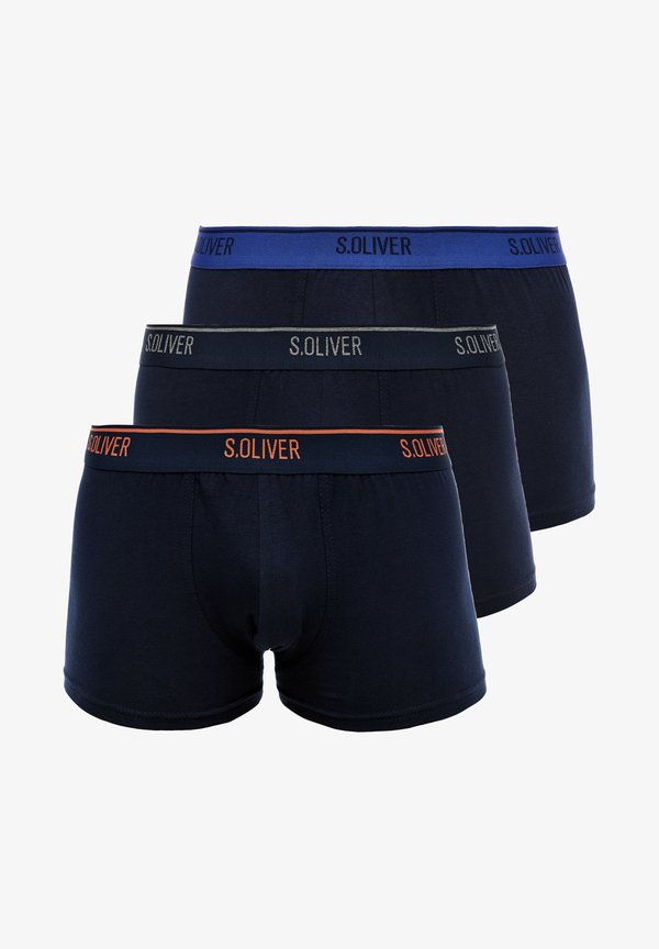 s.Oliver 3 PACK - Trunks - light yellow embro