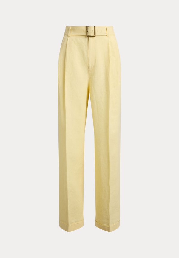 Polo Ralph Lauren BELTED LINEN BACALL PANT