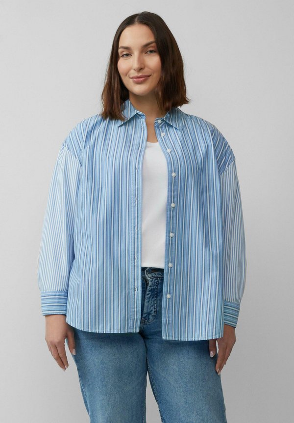 s.Oliver Button-down blouse - royalblau