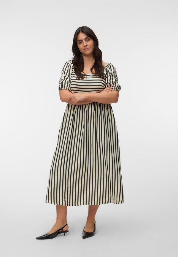 Vero Moda Curve VMCRIN SQUARE NECK DRESS