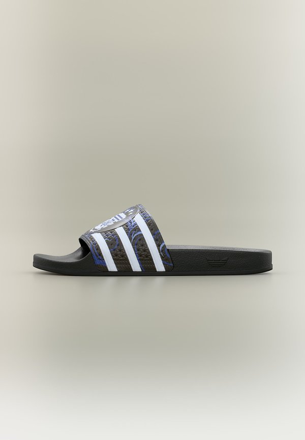 adidas Performance TREFOIL SLIDE ARGENTINA UNISEX - Pool slides - core black/footwear white