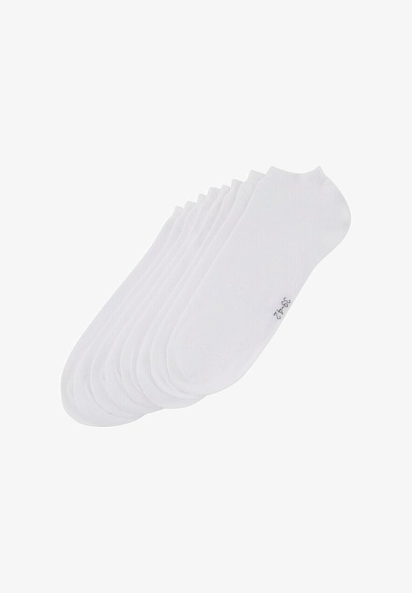TOM TAILOR 8 PACK - Sneaker socks - white