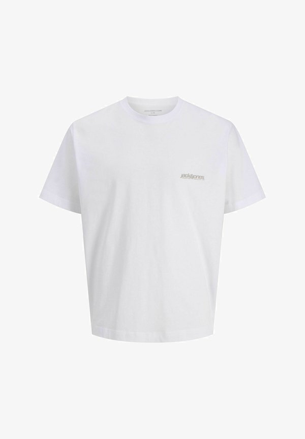 Jack & Jones T-SHIRT BACKPRINTET T-SHIRT - Print T-shirt - bright white