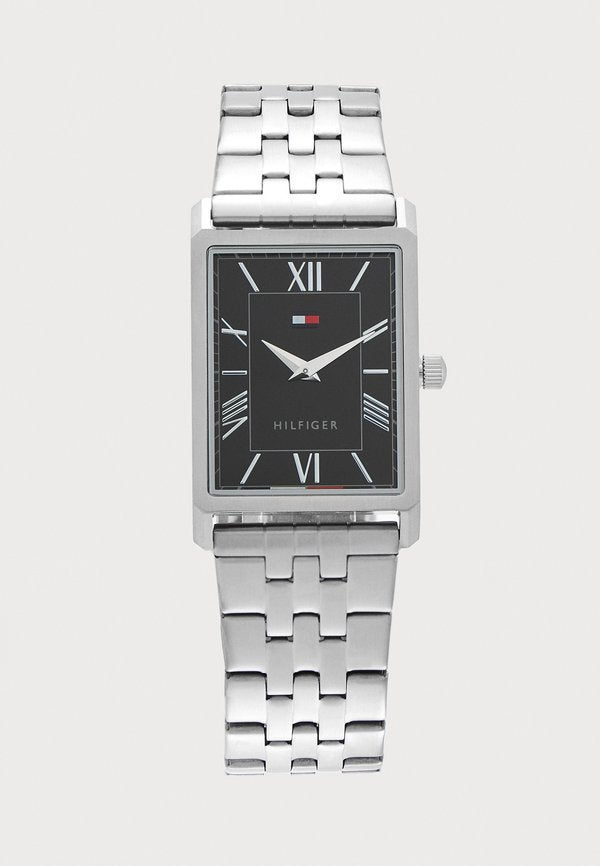 Tommy Hilfiger BEN - Watch - silver-coloured/black