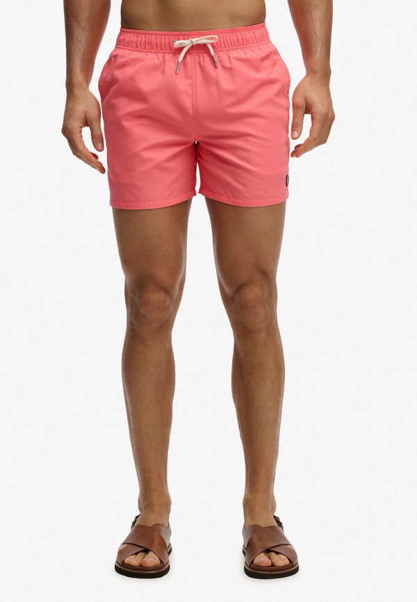 Superdry & Co EMBROIDERED LOGO - Swimming shorts - sugar coral