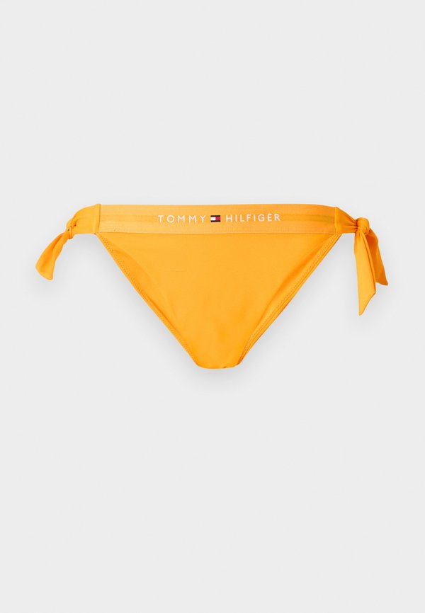 Tommy Hilfiger ORIGINALS STRING SIDE TIE - Bikini bottoms - orange flash