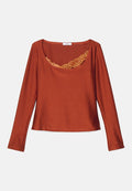 Vaillant WIDE NECK LONG SLEEVE FITTED WITH TRIM