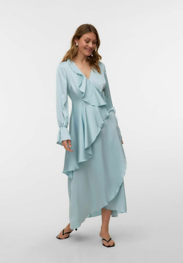 Vero Moda VMLILIBET Long - Maxi dress - cloud blue