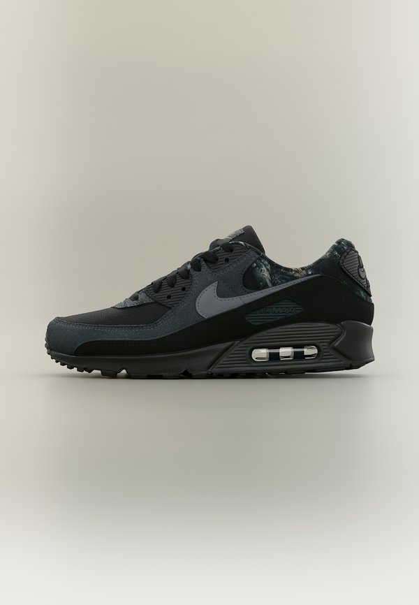 Nike Sportswear AIR MAX 90 UNISEX - Trainers - black/metallic cool grey/dark smoke grey