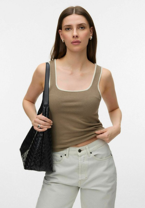Vero Moda Knitted VMEMERSON Knit - Top - mermaid
