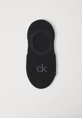 Calvin Klein Underwear WOMEN FOOTIE HIGH CUT 2 PACK - Invisible socks - black