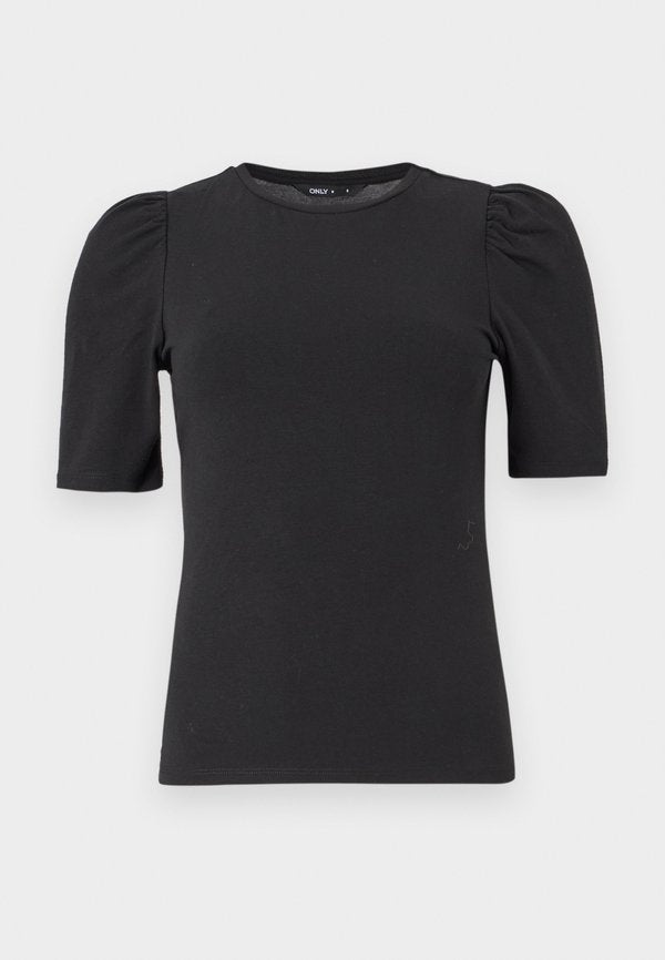 ONLY ONLLIVE LOVE PUFFTOP - Basic T-shirt - black