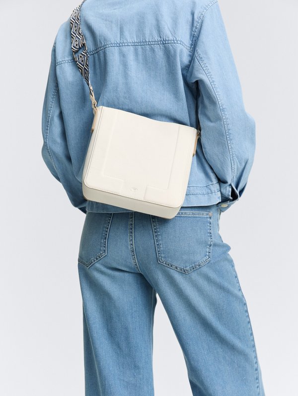 TOM TAILOR NANI CROSS BAG M - Cross body bag - white