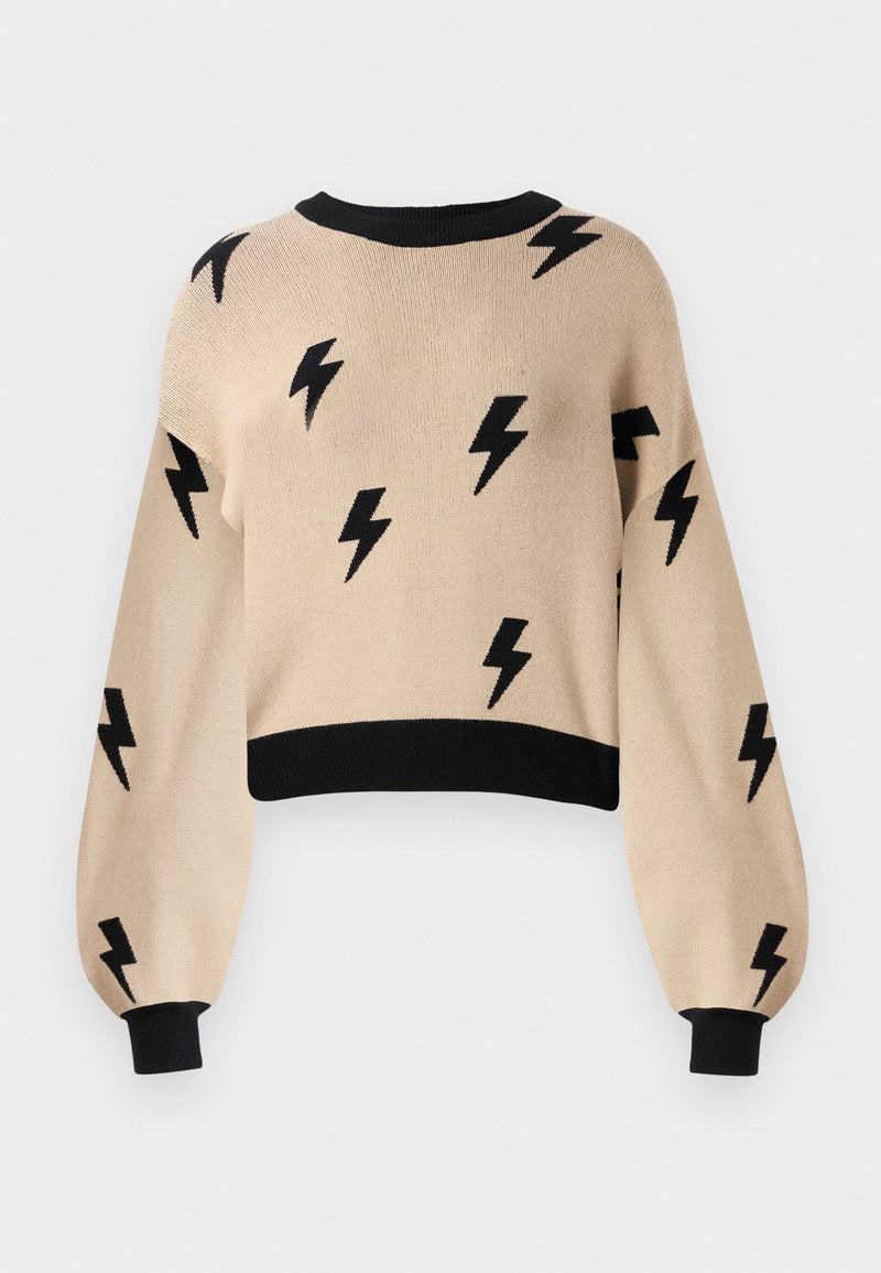 NMCHARLOTT L/S O-NECK KNIT FWD NOOS Media 1