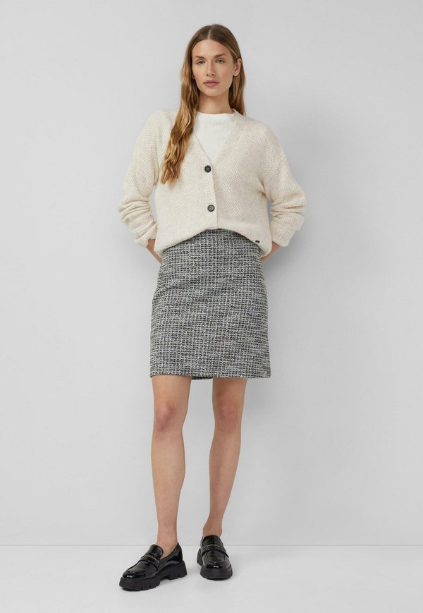s.Oliver Pencil skirt - schwarz