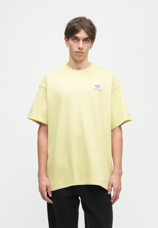 adidas Originals BUTTER - Print T-shirt - powder yellow