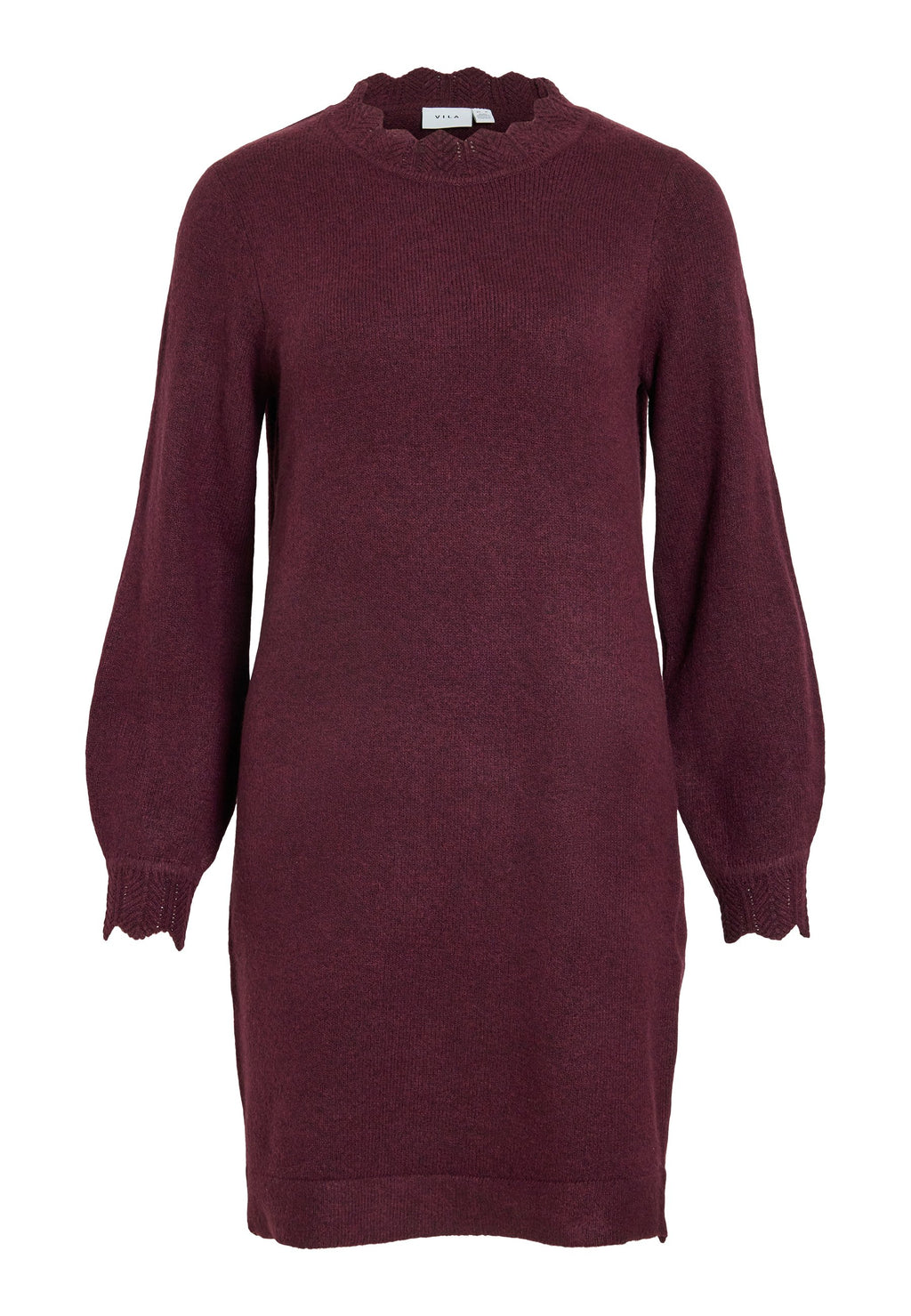 VILA VINIKOLINA O NECK DRESS