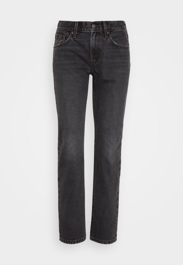 Levi's® MIDDY STRAIGHT - Straight leg jeans - black denim