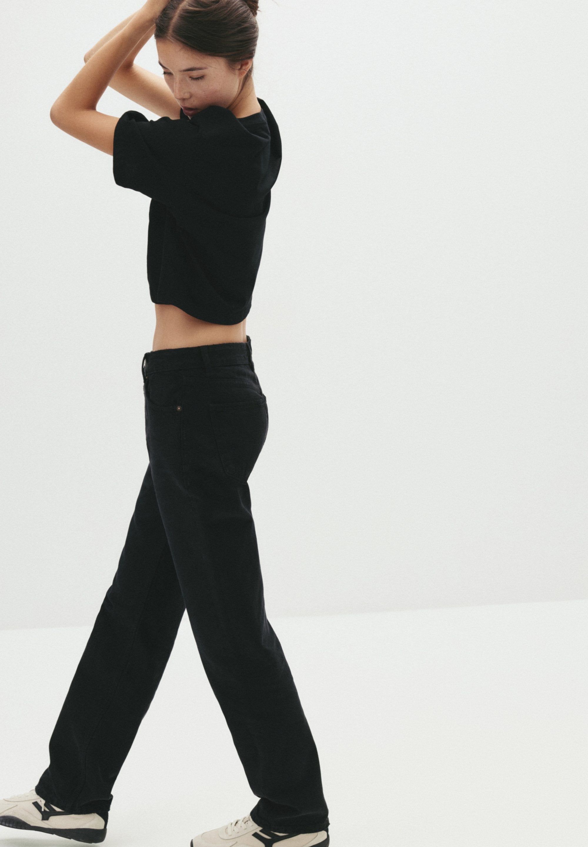 PULL&BEAR MID-WAIST