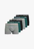 Jack & Jones 6 PACK - Trunks - weathervane atlantic deep