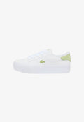 Lacoste ZIANE PLATFORM - Trainers - blanc/vert clair