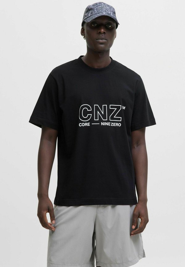 Jack & Jones T- - Print T-shirt - black